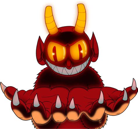 cuphead devil|cuphead devil transparent.